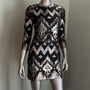 Express Sequined Dress Size S